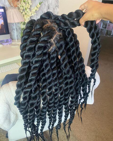 Thick Senegalese Twists