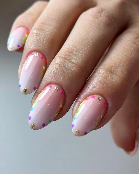 easter egg nail designs