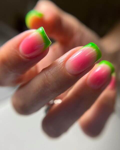 Bright Summer Nails
