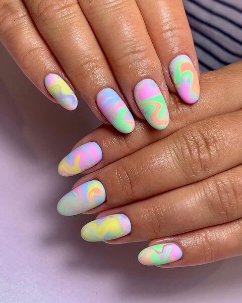 Colorful Summer Nails