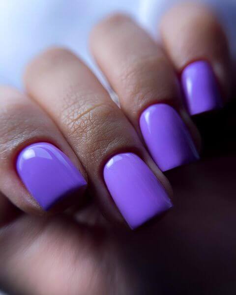 Purple Summer Nails