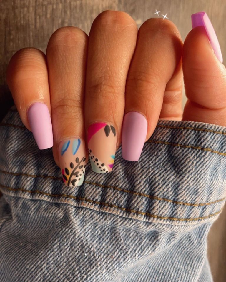 60  Best Coffin Nail Designs You Should Try in 2025 LadyLife