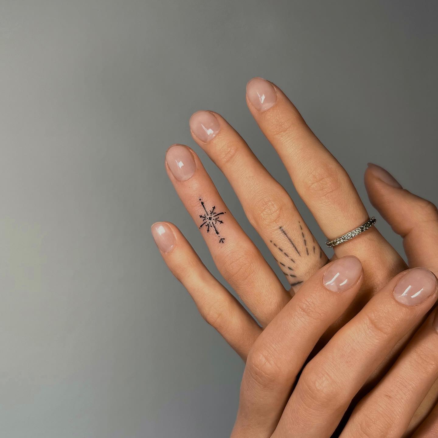 Stars Finger Tattoos