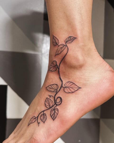 240 Vine Tattoos For Guys and Females 2023  TattoosBoyGirl