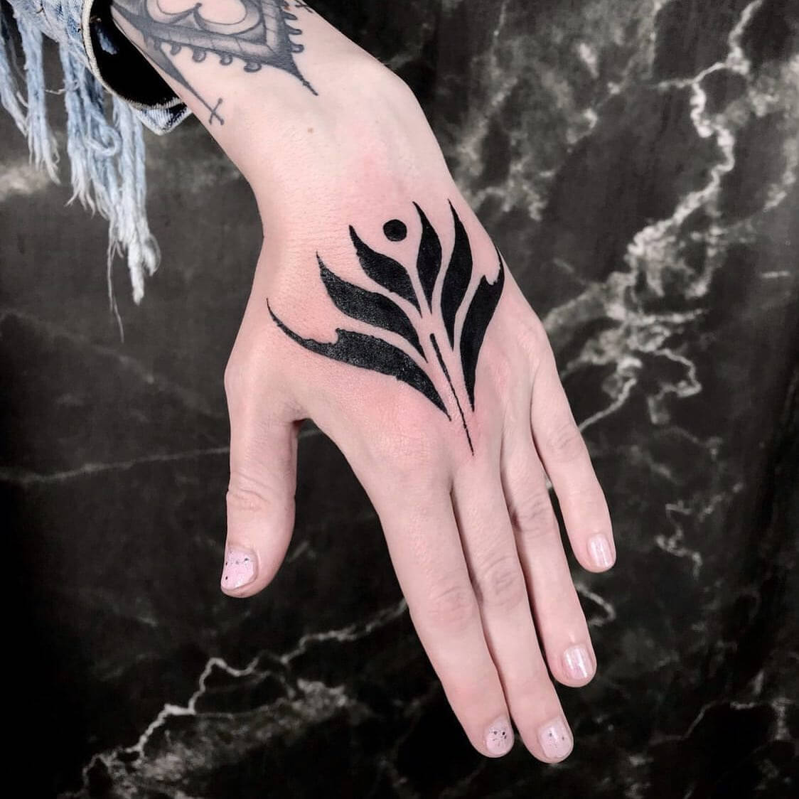 Tribal Finger Tattoos