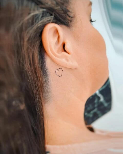 Cover Up Tattoo Behind Ear