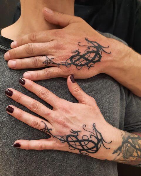 Finger Tattoos Ideas for Couples
