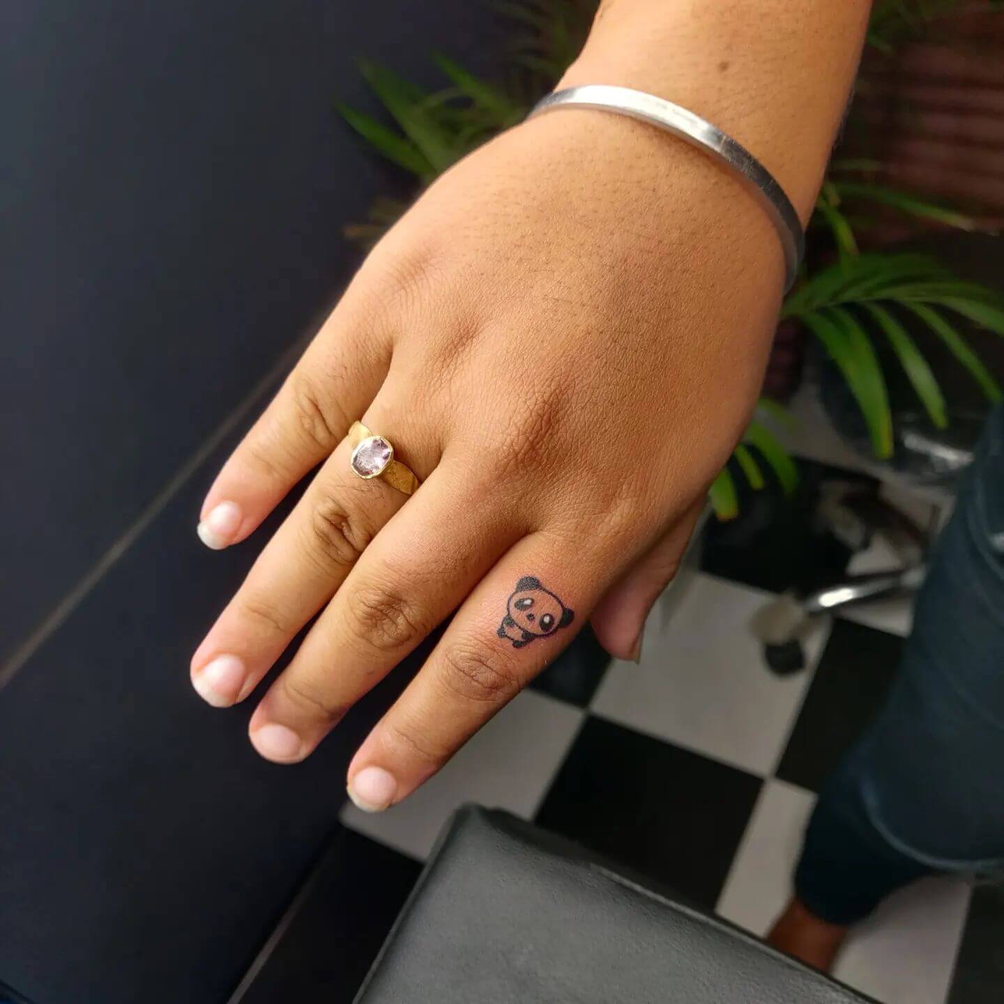 Bear Finger Tattoos