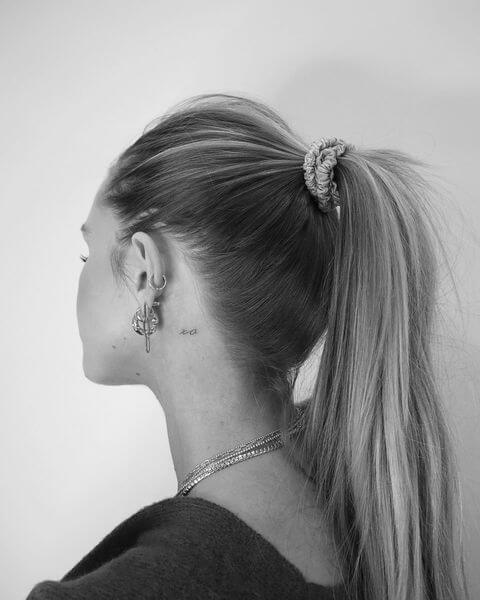 Tiny Tattoos Behind Ear