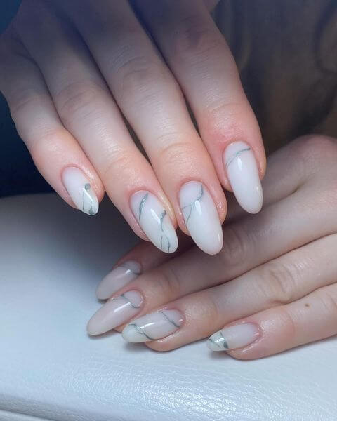 Pastel Swirl Nails