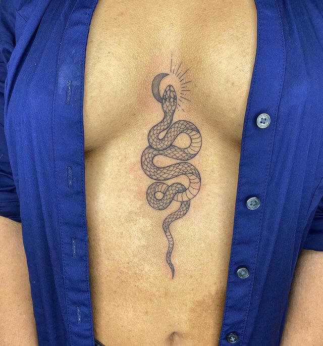 snake tattoos for women