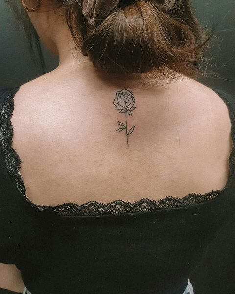 Small Back Tattoo