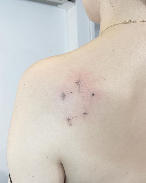 Star Back Tattoo
