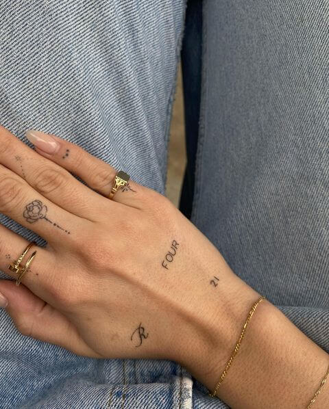 Rose Finger Tattoos
