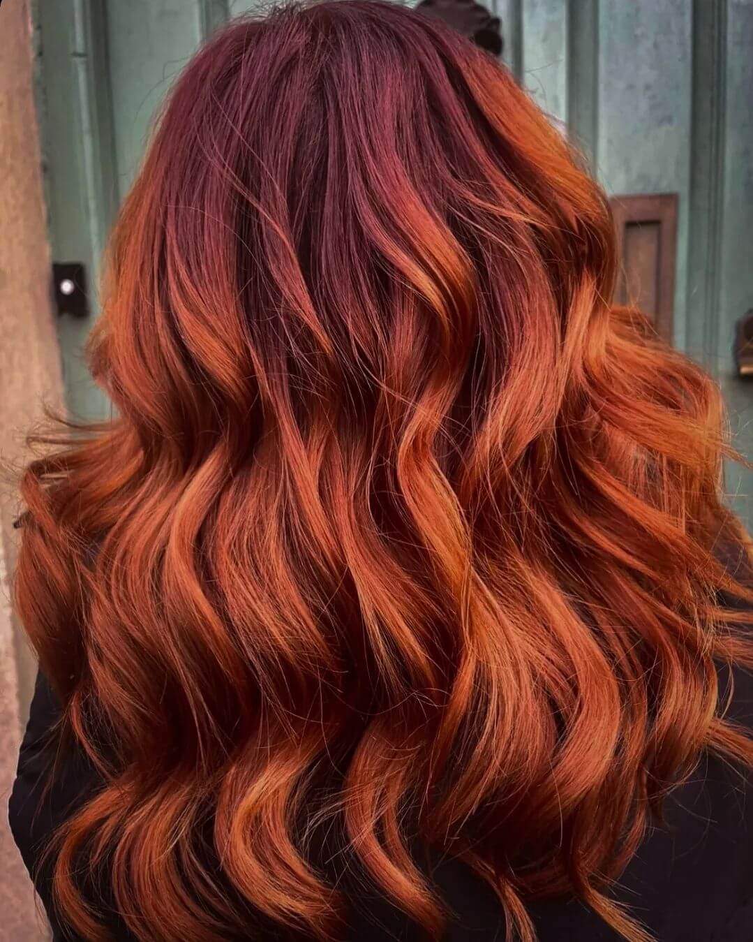 Red to Orange hair