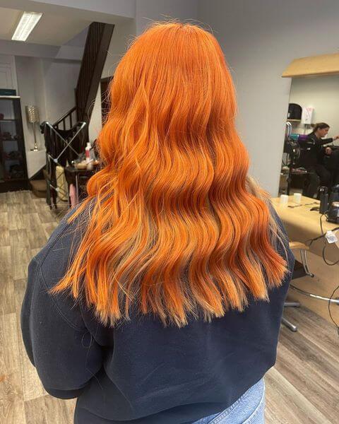 Bright Orange hair