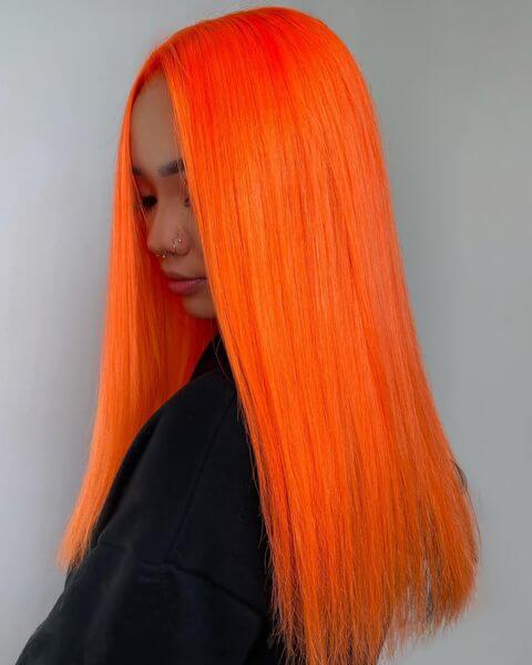Bright Orange hair