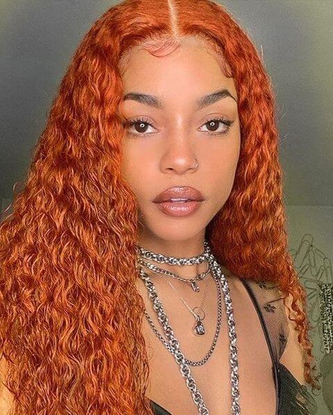 Orange Hair Color On Black Girl