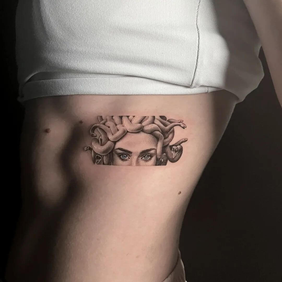 Minimalist Medusa Tattoos