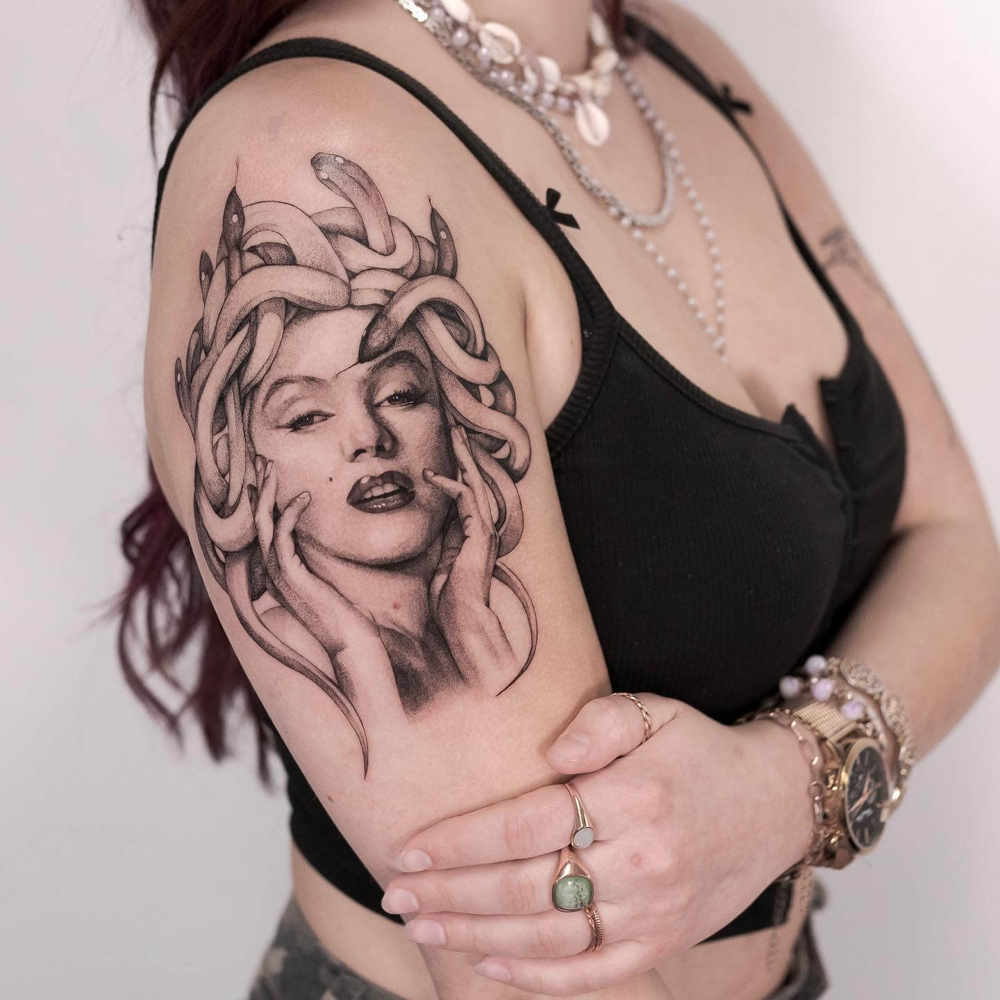 Realistic Medusa Tattoos