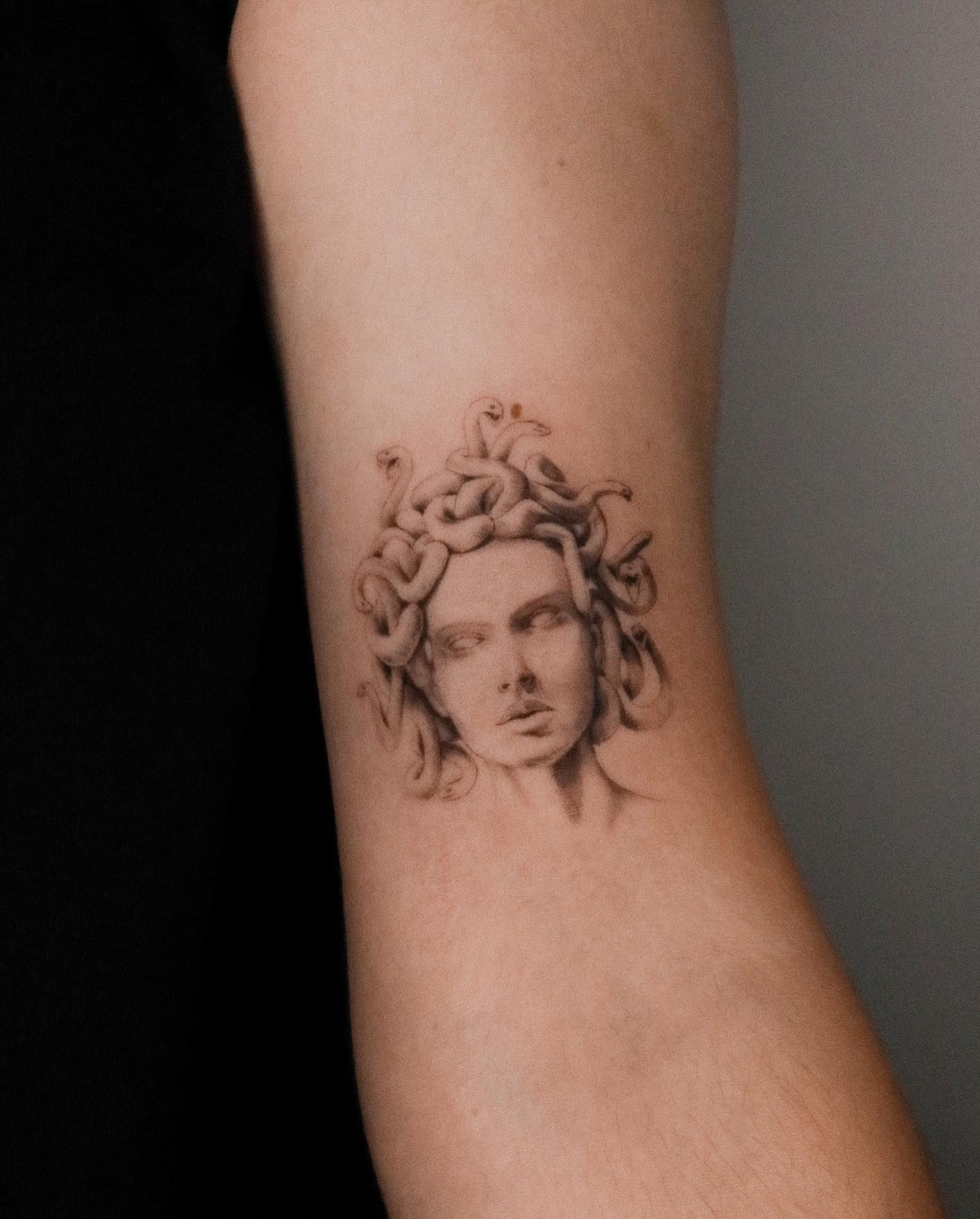 Tiny Medusa Tattoos