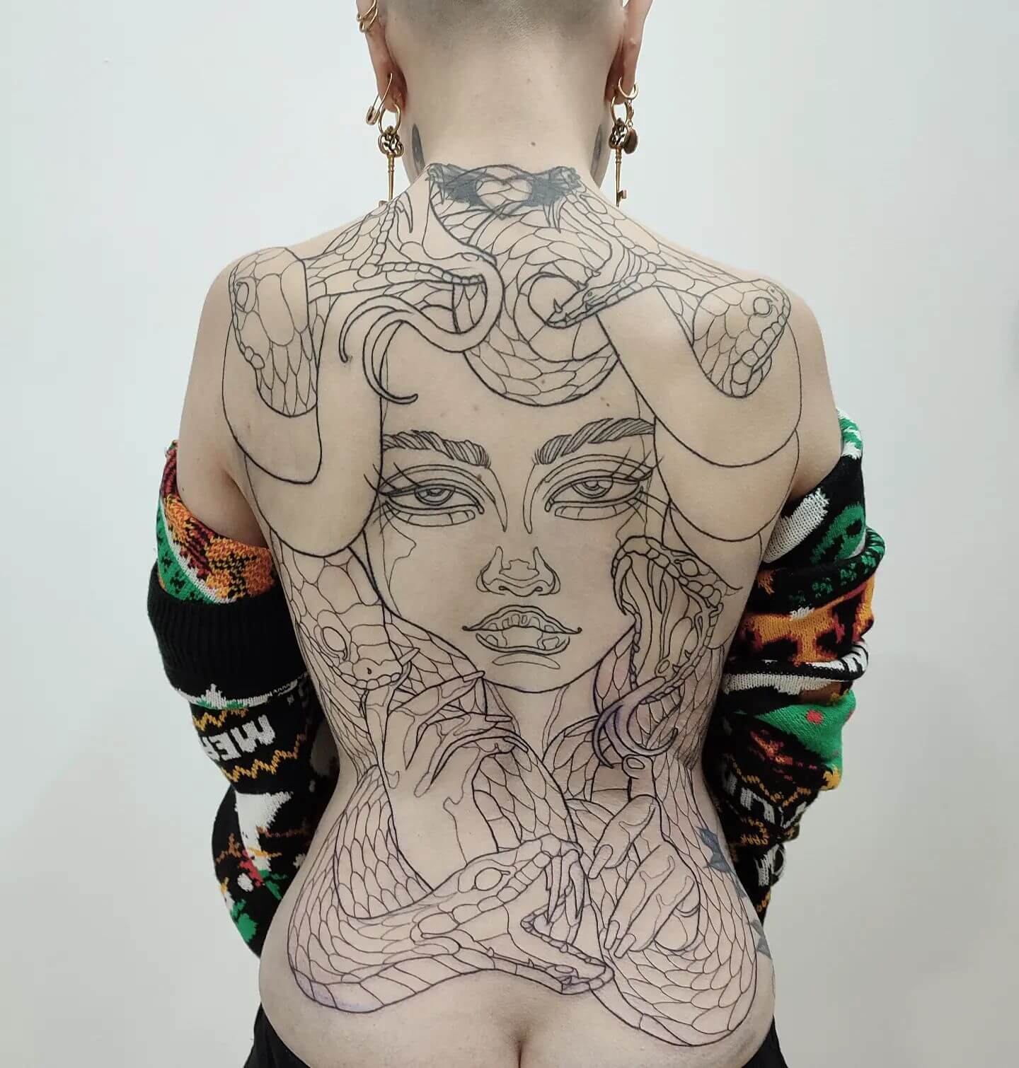 Medusa Full Body Tattoos