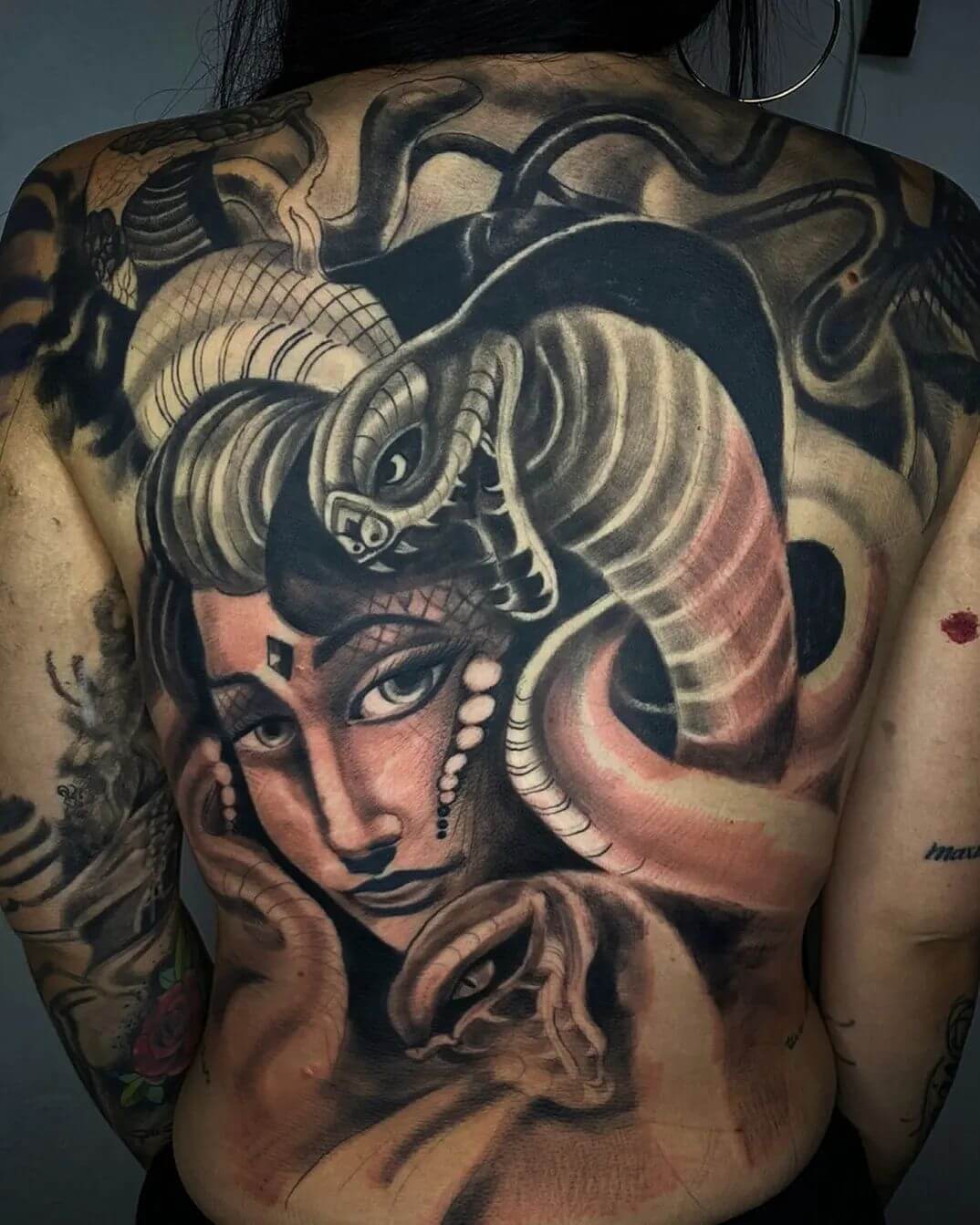 Medusa Full Body Tattoos