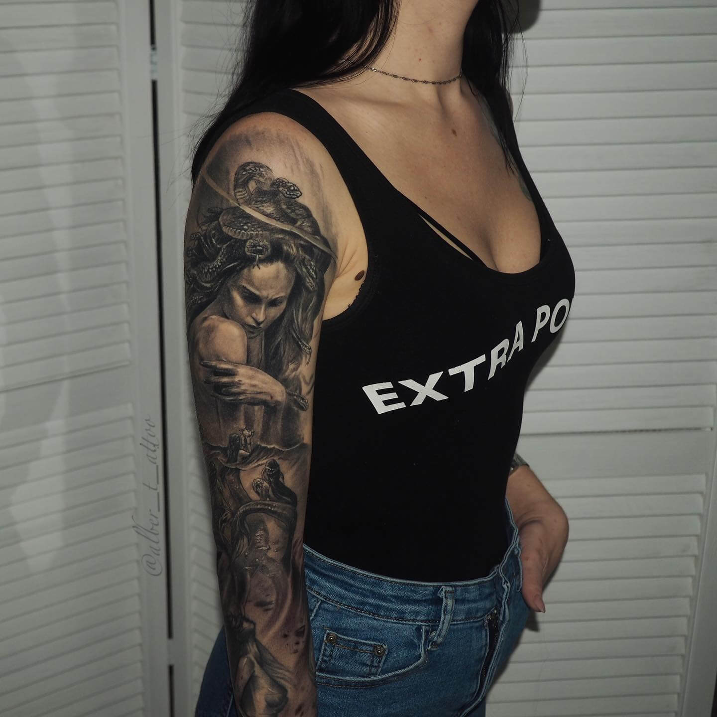 Medusa Sleeve Tattoos