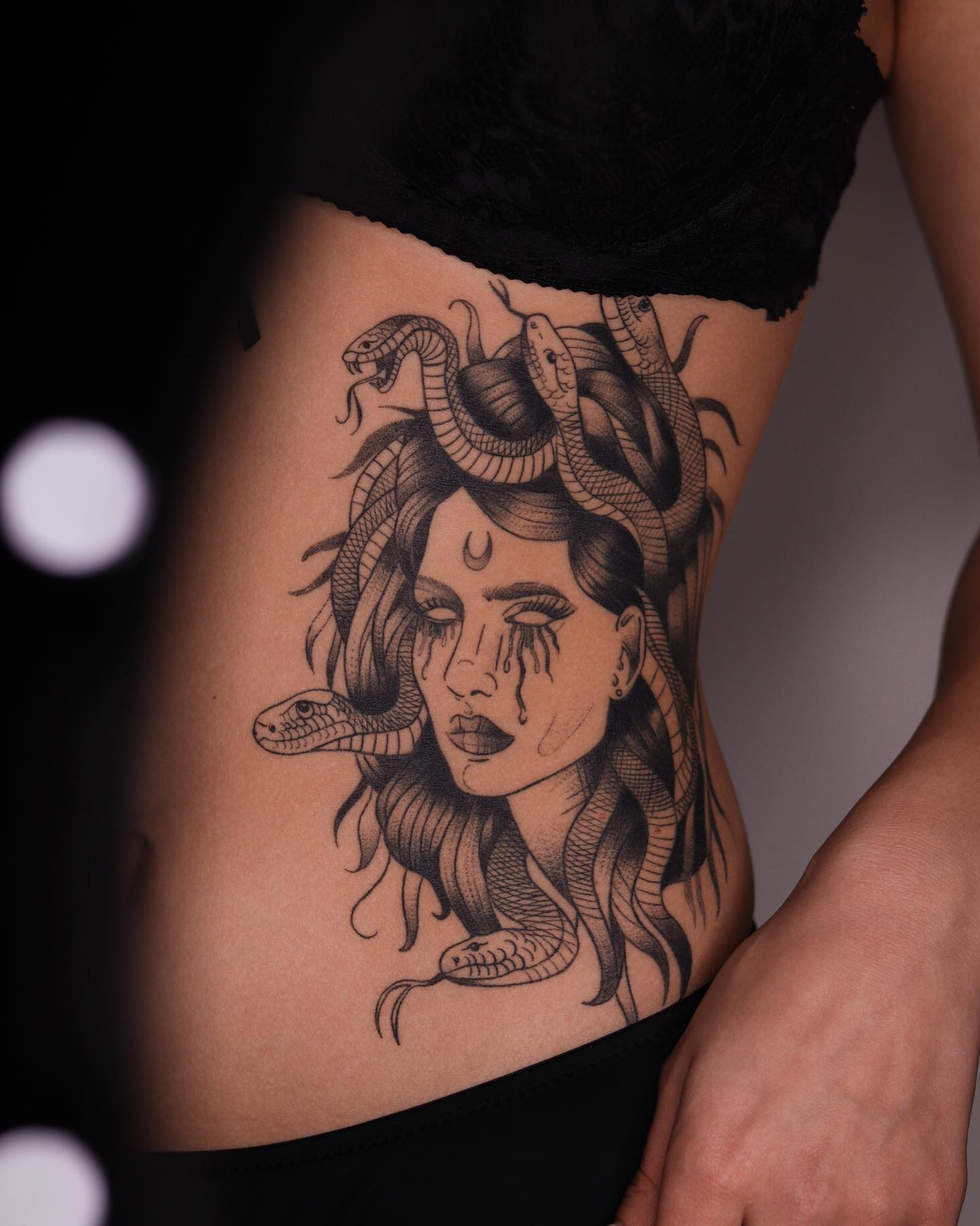 Medusa Stomach Tattoos