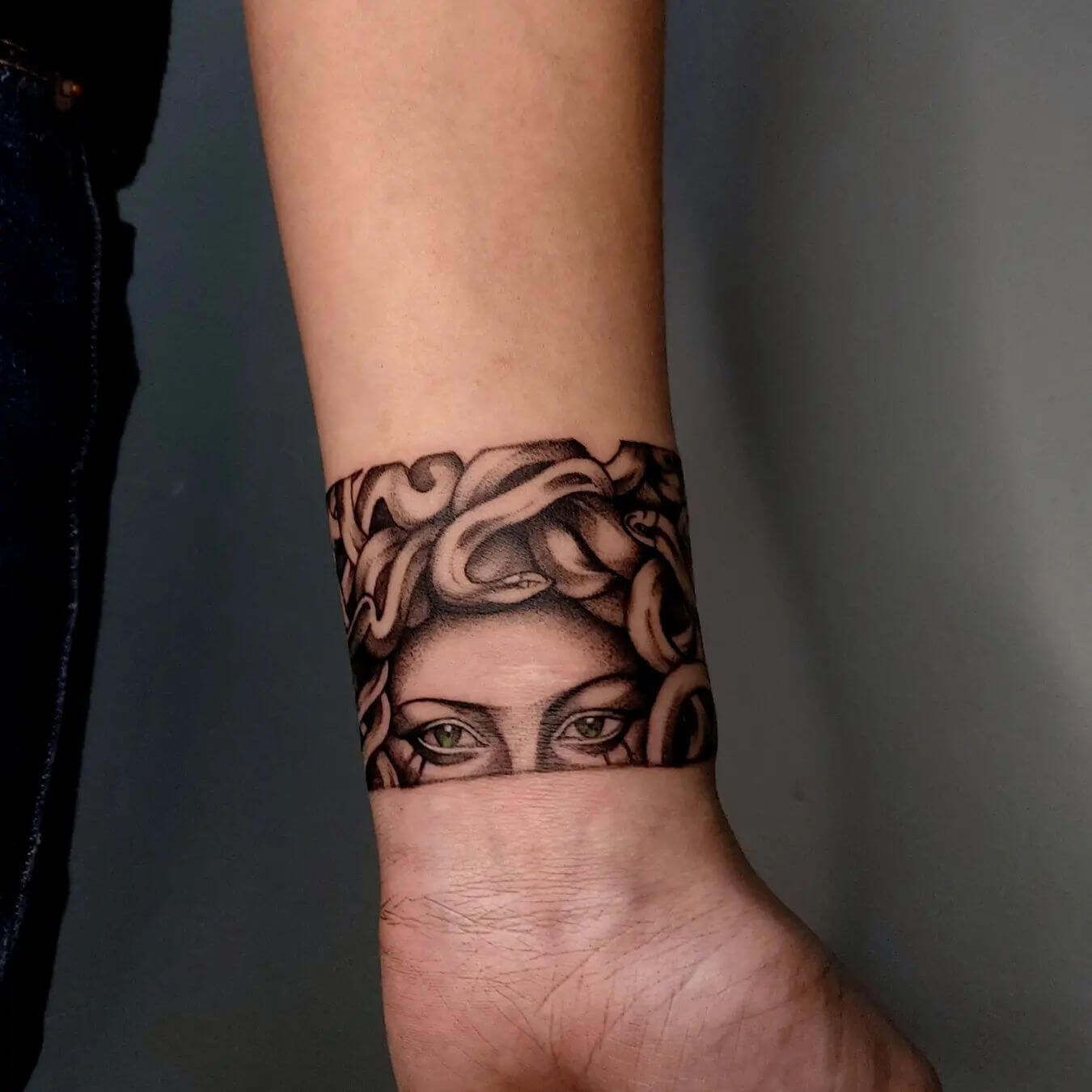 Medusa Wrist Tattoos
