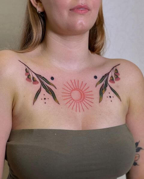 Tattoo Under Collarbone